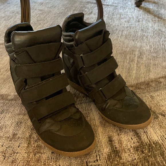 Candie’s wedge shoes 80s vibes like new sz 8.5 - Picture 3 of 11